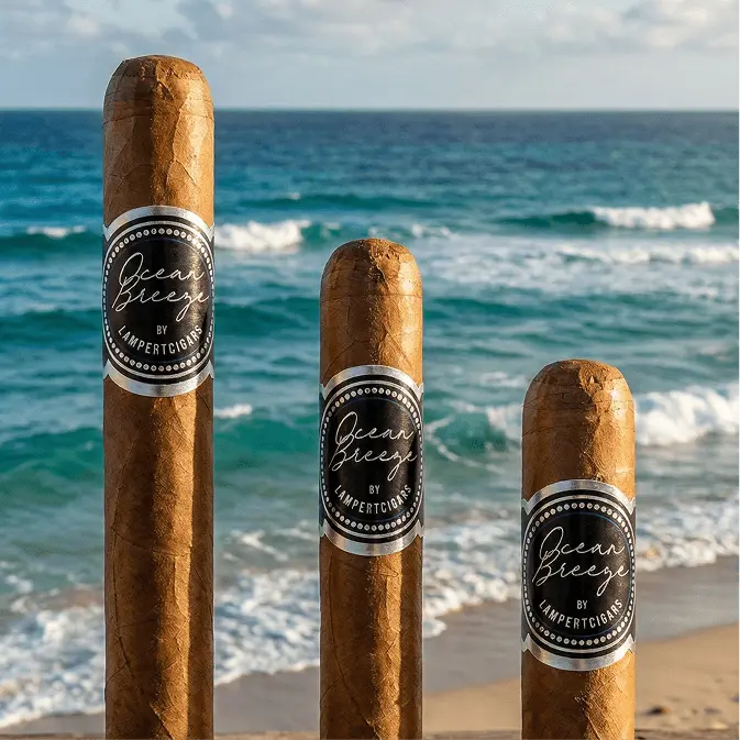 Lampert Cigars Expands OCEAN BREEZE Line with Two New Vitolas