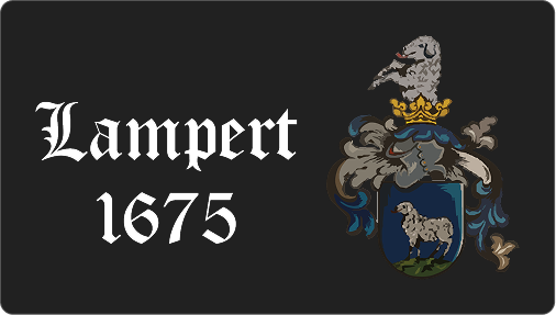Lampert Cigars heritage 1675 family crest