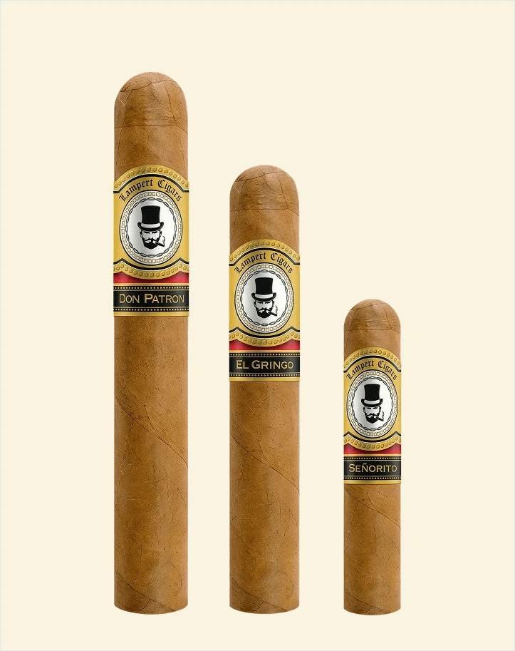 Lampert Cigars collection Oro Line handmade in Costa Rica